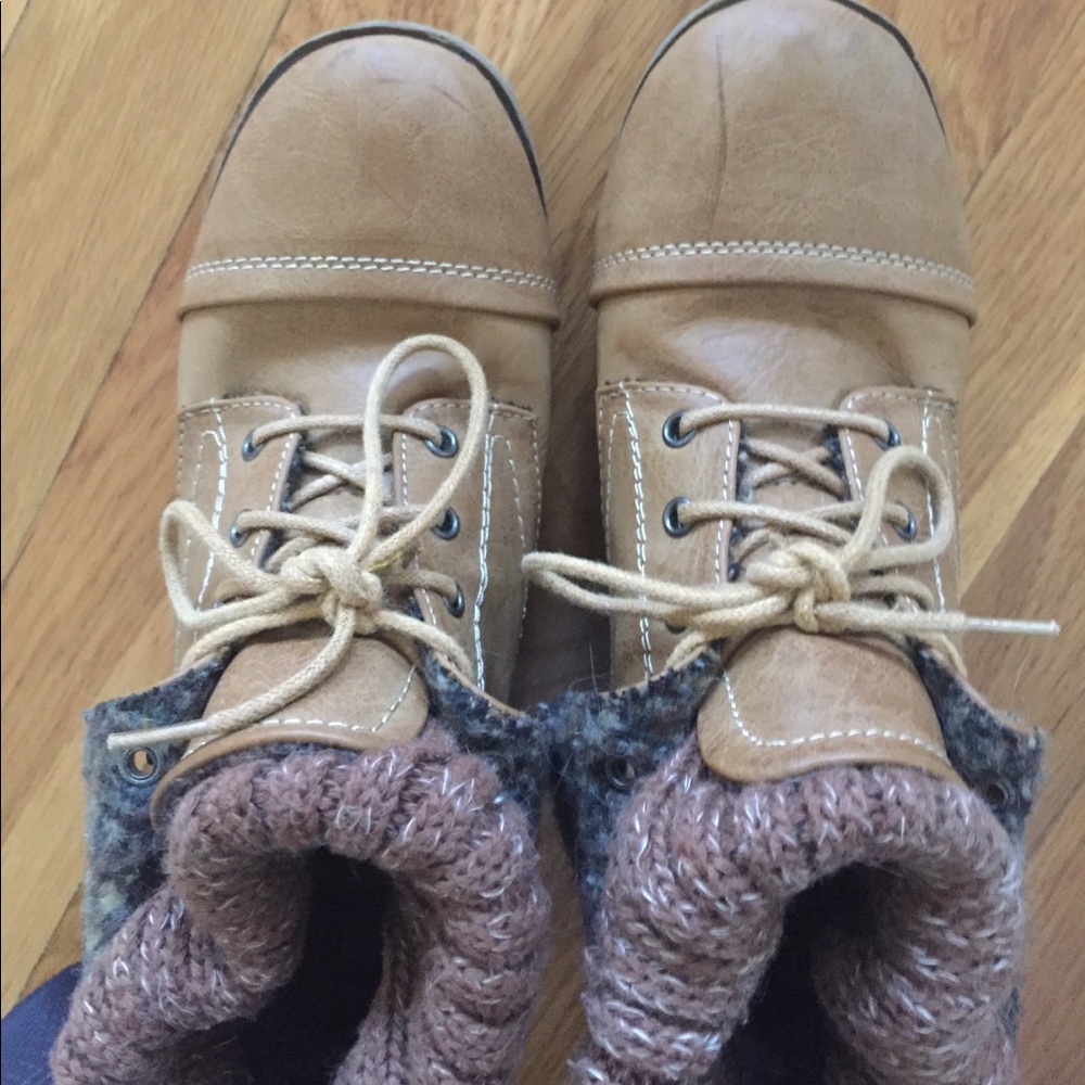 Light Brown Ankle Boots